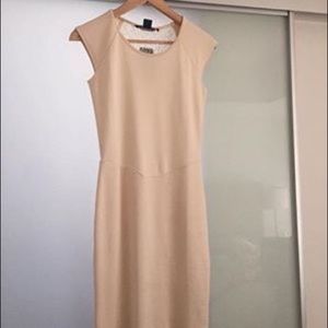 Bnwt French connection cream dress size 8